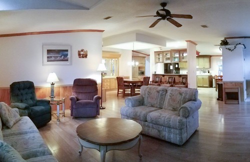 Silver Springs House | Adventure Launchpad | ATV & RV Parking, Firepit | Private Tanning Bed