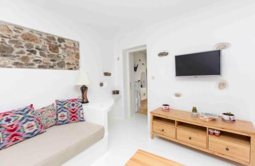 Naxos Apartment | Elegant Aegean White Home: Rated 9/10 with Family Amenities