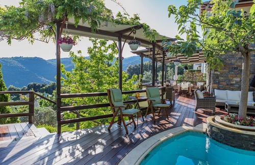 Milies Villa | Aenaon Residence: Private Pool & Panoramic Ocean Views