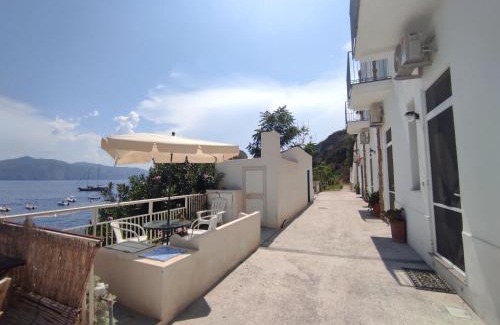 Santa Marina Salina Apartment | Oceanfront Aeolian Sea House with Incredible Views