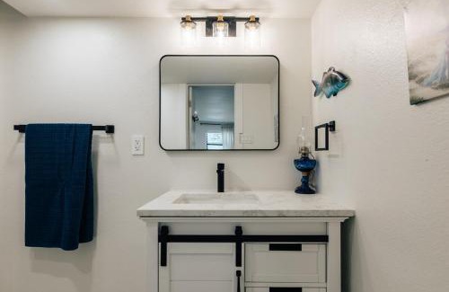 West Congress House | Affordable & New at Heart of SoCO Eateries King Bed Rain Shower Big Fence Yard