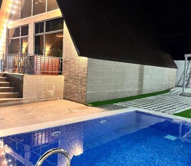 Gabala Villa | Experience AFrame Villa Riverside GABALA with Oceanfront Views
