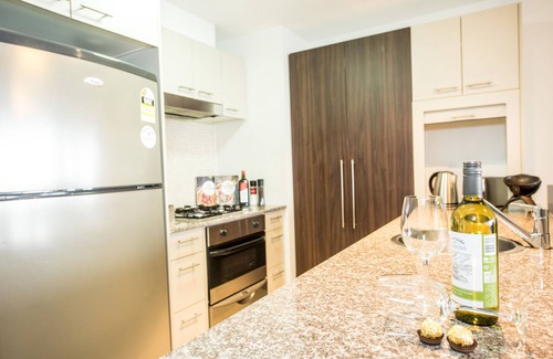 Brisbane Central Business District Apartment | Unforgettable African Escape on Level 38 with Ocean View