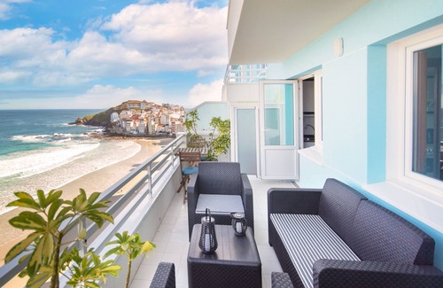 Malpica de Bergantinos Apartment | AG Apartment Nordés Malpica first beach line