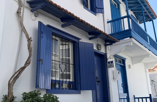 Skopelos House | Agapi Nefeli: Rooftop Oasis with Sea Views in Skopelos