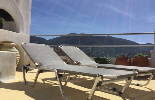 Skopelos House | Agapi Nefeli: Rooftop Oasis with Sea Views in Skopelos