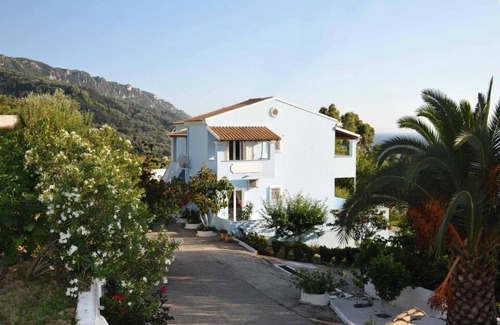 Agios Georgios Pagon Apartment | Charming Corfu Apartment Steps from the Beach and Pet Friendly