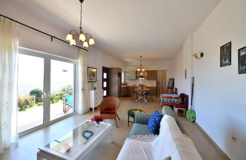 Tragana Apartment | Oceanfront Comfort at Agnanti - Rated 10/10 by Guests