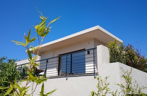 Molini Apartment | Agosta Plage - Modern Oceanfront Apartment with Terrace