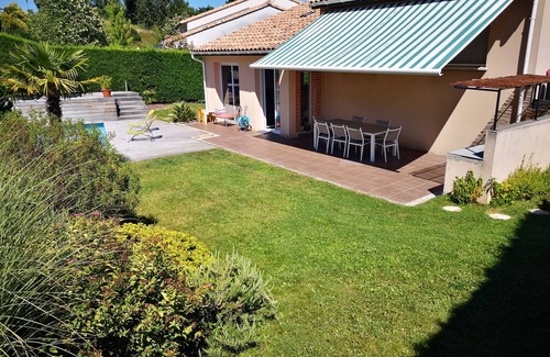 Saint-Jean Villa | Family-Friendly Home with Heated Pool & Garden Oasis