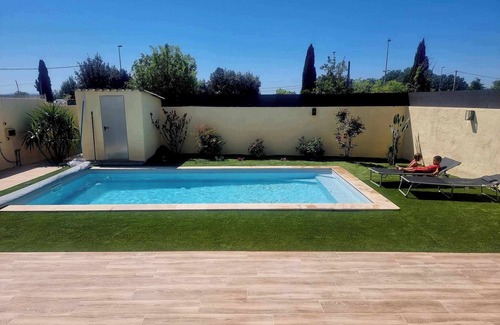 Rognac Villa | Family-Friendly Villa with Panoramic Sea Views Near Everything