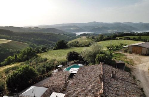 Corbara House | Oceanfront Agriturismo San Bartolomeo with Pool & Pets Welcome
