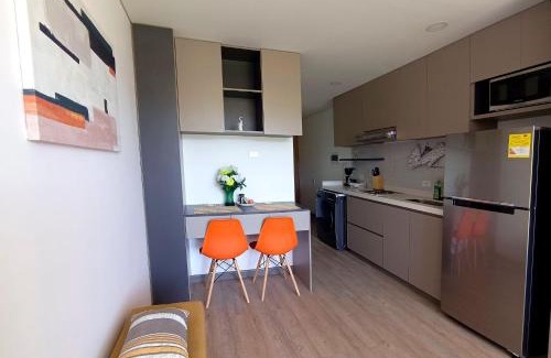 Chia Apartment | AH/Loft Tecnología Alexa, Coworking, Parking, Chía