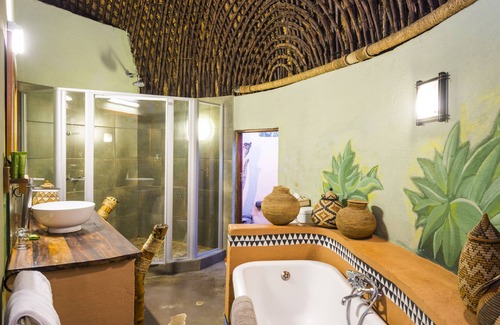 Lanseria Cabin | Experience Culture at aha Lesedi Cultural Village with Spa & Dining