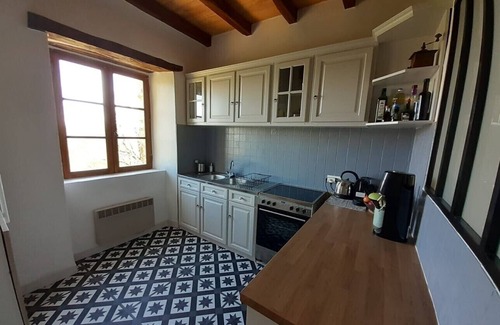 Saint-Cybranet House | Idyllic Ahelyz - Maison de Pierre with Private Pool & Ocean View