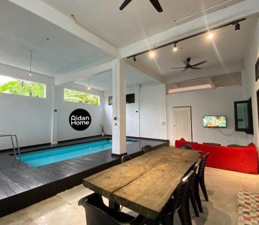 Haji Ismail House | Inviting AIDAN HOME: Private Indoor Pool for Family Fun