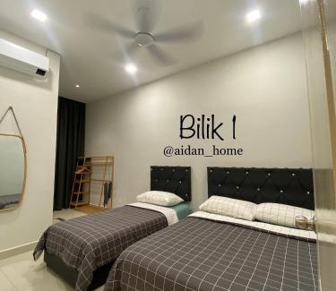 Kampung Seberang Takir House | Modern AIDAN HOME 2: Private Pool & Beach Access Awaits