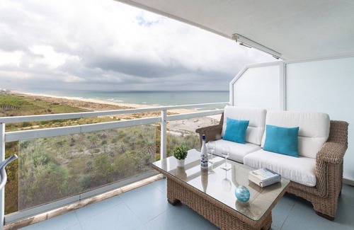 Playa de Gandia Apartment | AG AIGUABLAVA: Ocean View, Pool & Perfect Guest Rating