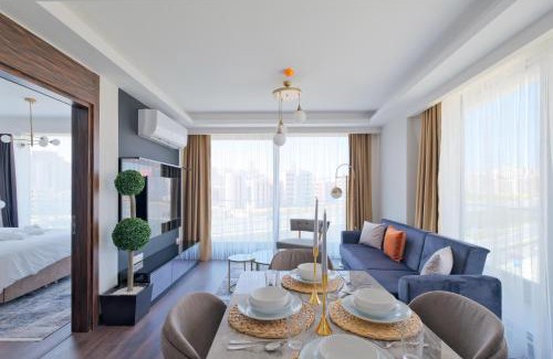 Basaksehir Apartment | Relax at Air Başakşehir Residence with Pool & Spa Amenities