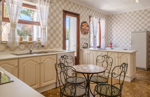 Es Canar Villa | Air-Conditioned Villa by the Sea with Wi-Fi, Pool, Garden and Terrace; Parking Available