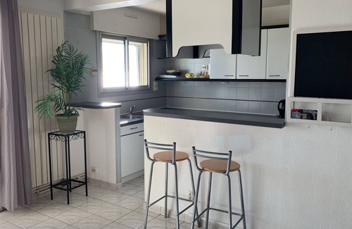 Meze Apartment | Stylish Oceanfront Apartment with Pool in Mèze, Hérault