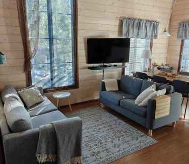 Syote Apartment | Relax in Vutnusmaja: Oceanfront Holiday Home at Iso-Syöte