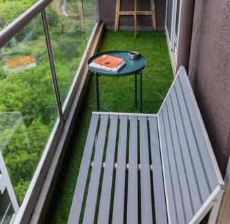 Viman Nagar Apartment | Airport Runway View from terrace,Coffee Maker,Luxe