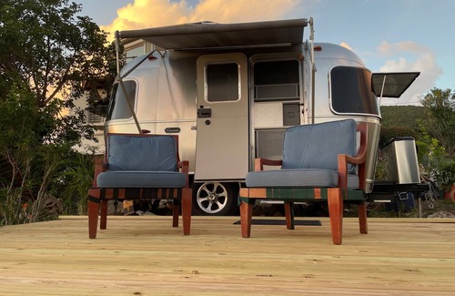 Estate Bolongo House | Experience Airstream Glamping with Ocean Views in Paradise