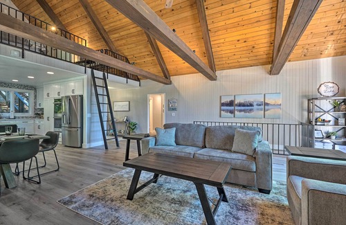 Lake Arrowhead Cabin | Inviting Alpine Retreat with Lake Arrowhead Views & Spa