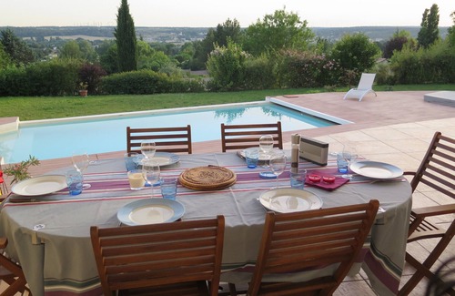 Cabries Villa | Serene Aix Villa with Infinity Pool and Panoramic Views