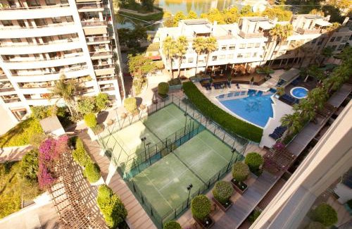 Diagonal Mar i el Front Maritim del Poblenou Apartment | Oceanfront Akira Flats Diagonal Mar Apartments - 4-Star Retreat