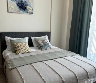 Kazakhstan Apartment | Oceanfront Comfort at Aktau Riviera with Private Beach Access