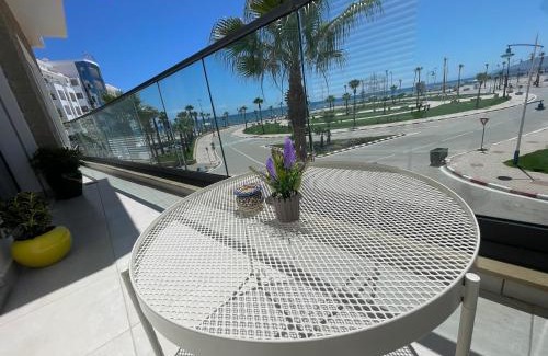 Miramar Apartment | Oceanfront Retreat at Al Amirat Martil - 4 Star Delight
