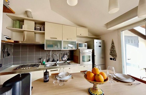 Greco Apartment | Spacious Al Bicocca Apartment with Terrace and Hot Tub