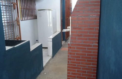 Balneario Santa Eugenia House | Family-Friendly Getaway at Casa Azul Mongaguá, SP