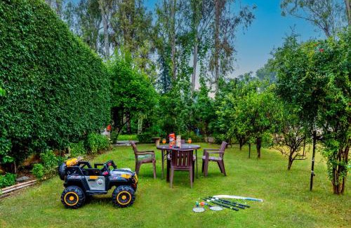 New Delhi Villa | Alaya Stays 3 BHK Pet friendly with Pvt Pool - Daffodil