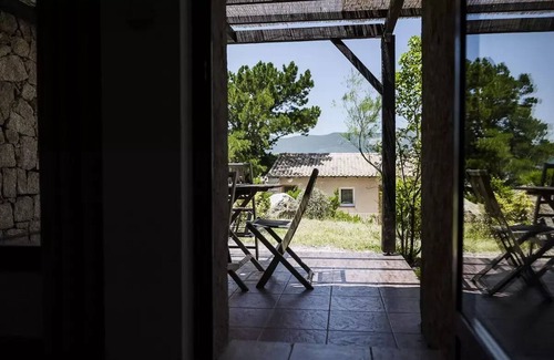 Serra-di-Ferro Villa | Discover Residence Alba Rossa: Scenic 2-Room Villa for Four