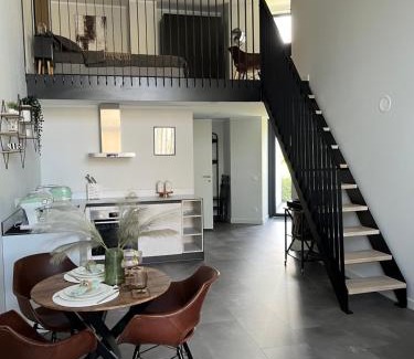 Engure Apartment | Oceanfront Albatross Loft Studio 54 with Terrace & Views