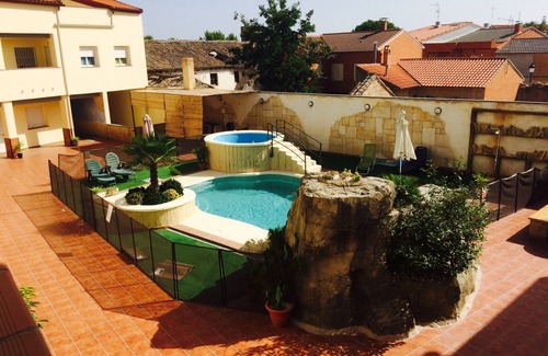 Alcabon Apartment | Inviting Alcabón Apartments with Terrace & Pool Access