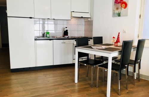 Saas Grund Apartment | Discover Alcazar by Interhome: Rated 10/10 with Spa & Kitchen