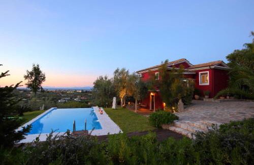 Lefkada Town Villa | Stylish Alea Resort Villas: Guest Rated 9.8 with Ocean View