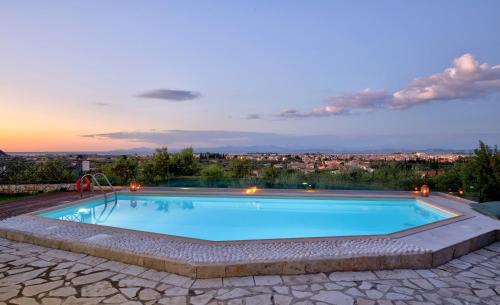 Lefkada Town Villa | Stylish Alea Resort Villas: Guest Rated 9.8 with Ocean View