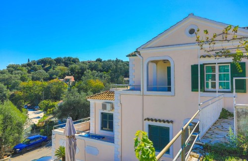 Agios Stefanos Apartment | Oceanfront Retreat at Alexandra Bay Front - 4 Star Stay