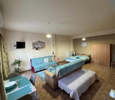 Mavromati Apartment | Family-Friendly Getaway at Alexandra's Studio Pyli
