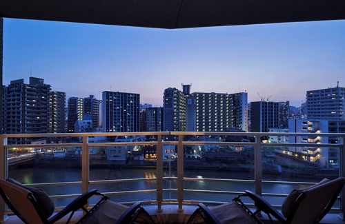 Sumiyoshi Apartment | Stylish Riverfront Retreat at Alfacio Riverside Stay Hakata