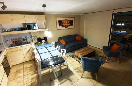 Algarrobo Apartment | Algarrobo Laguna Bahia: Oceanfront Paradise with Pool & Hot Tub
