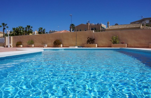 San Fulgencio Villa | Private Pool Haven in Alicante with Ocean Views & Air-Con