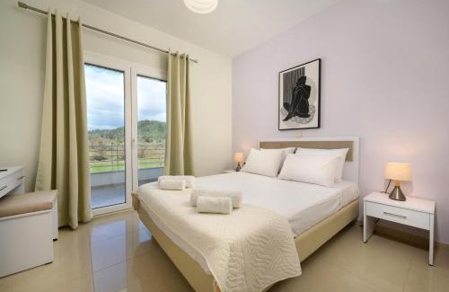 Parelia Apartment | Pet-Friendly Retreat: Aliki's Suite with Scenic Views