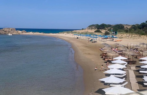 Arcoudi Apartment | Alkioni's Nest Apartments: Family-Friendly Getaway with 9.7/10 Rating