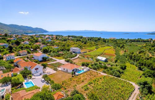 Stankovici Villa | Premier ALL IN Orebić: Oceanfront Bliss with Pool Access